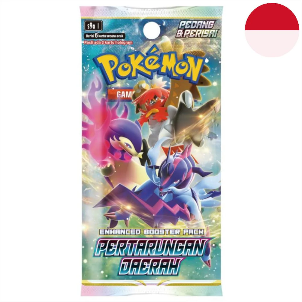 Pokemon Battle Region Booster Indonesian