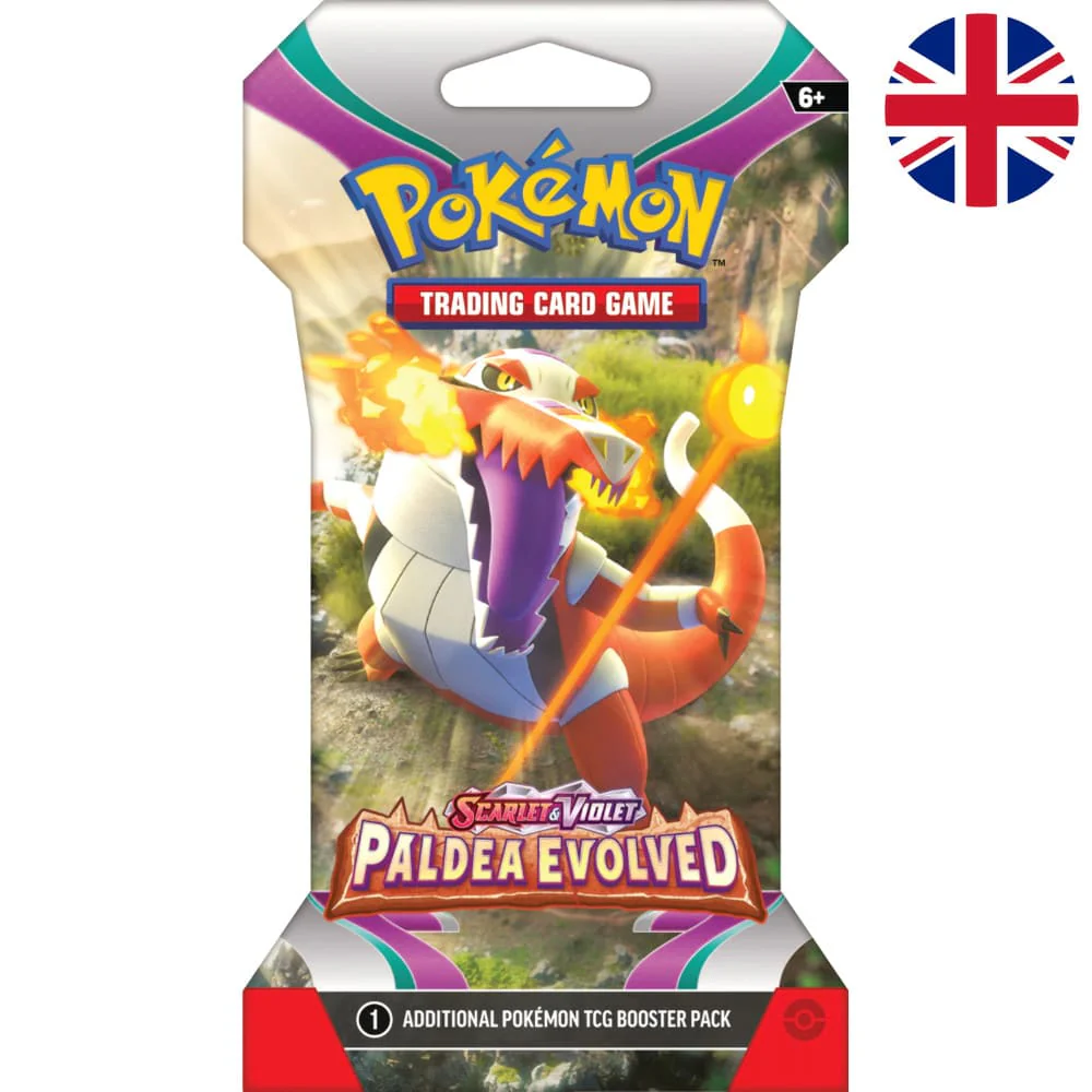 Pokemon Paldea Evolved Sleeved Booster