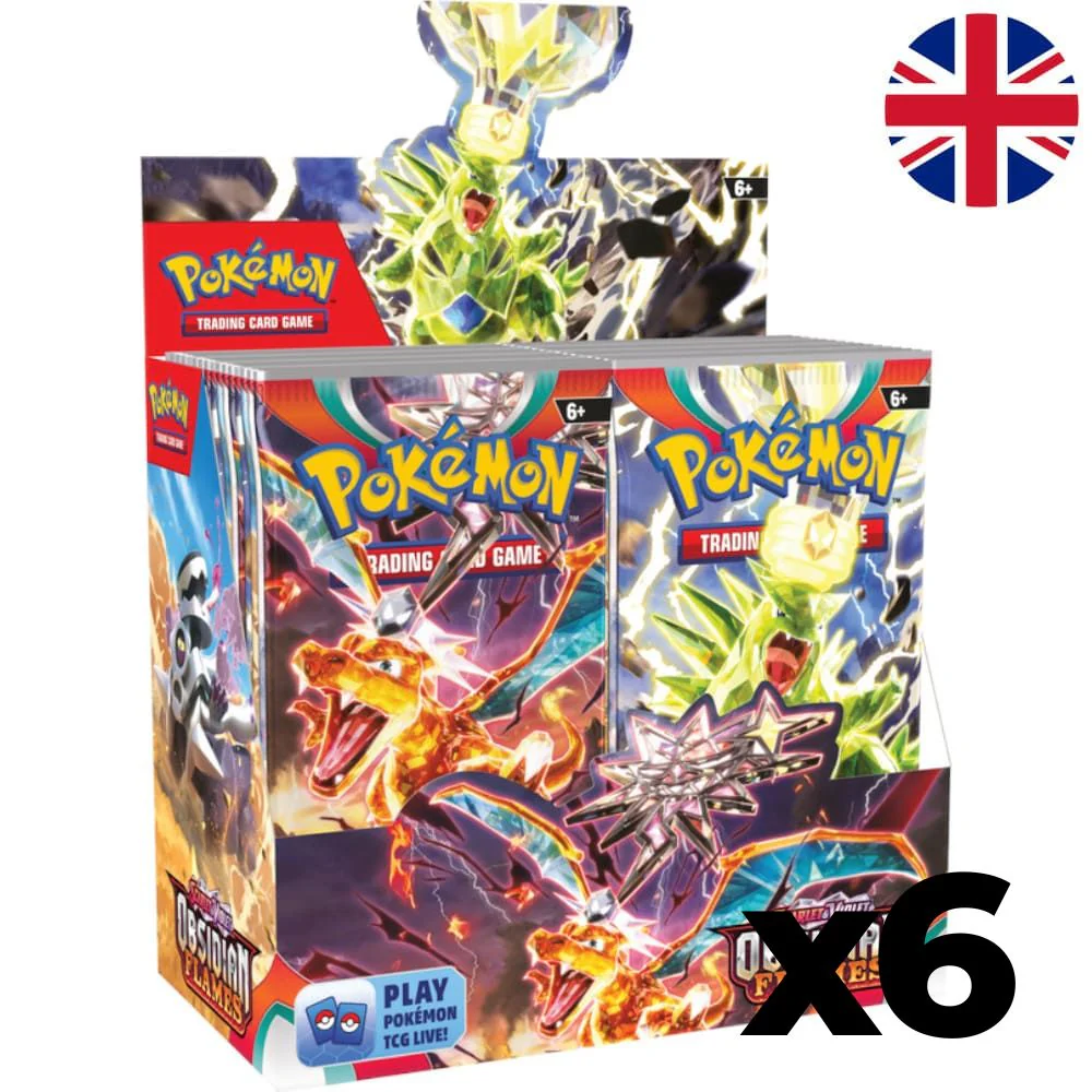 Pokemon Obsidian Flames Case (6 Displays)