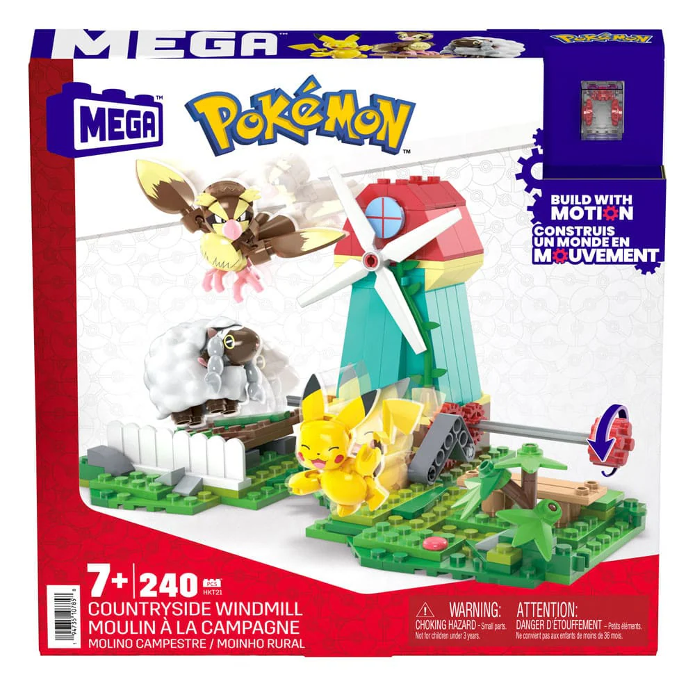 Pokemon Mega Construx Bauset Windmill Farm 15cm