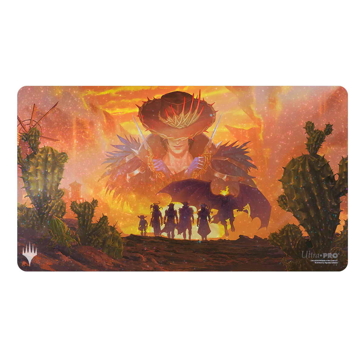 OUTLAWS OF THUNDER JUNCTION HOLOFOIL PLAYMAT