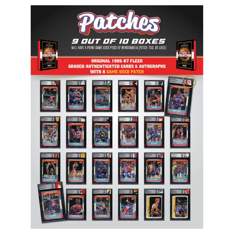 Jersey Fusion The 1986/87 Collection Basketball Hobby Pack