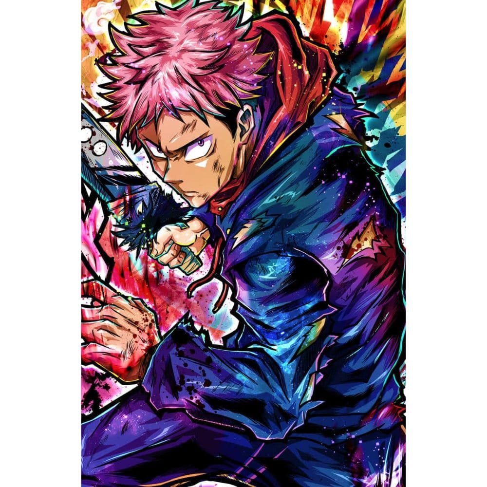 Acrylic Art Jujutsu Kaisen Yuji Jjk