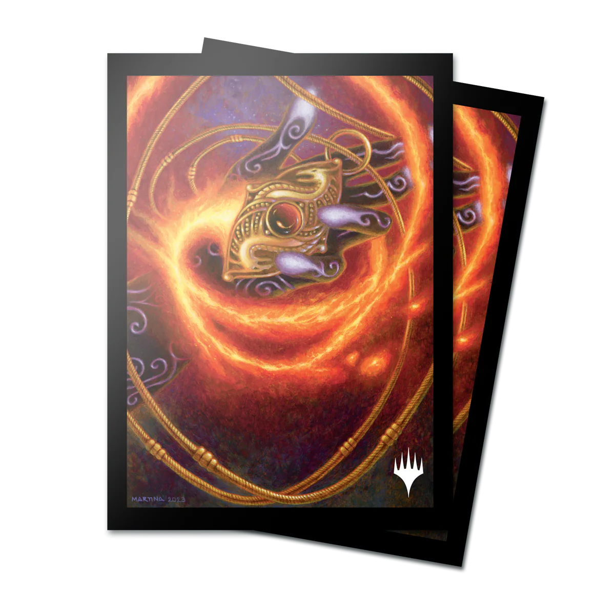 RUBY MEDALLION DECK SLEEVES (100)