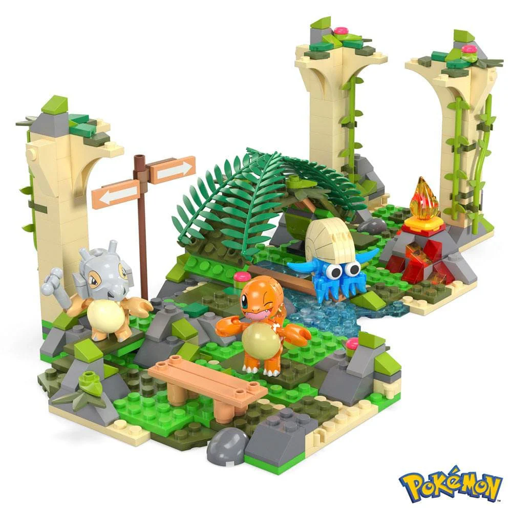 Pokemon Mega Construx Bauset Jungle Ruins