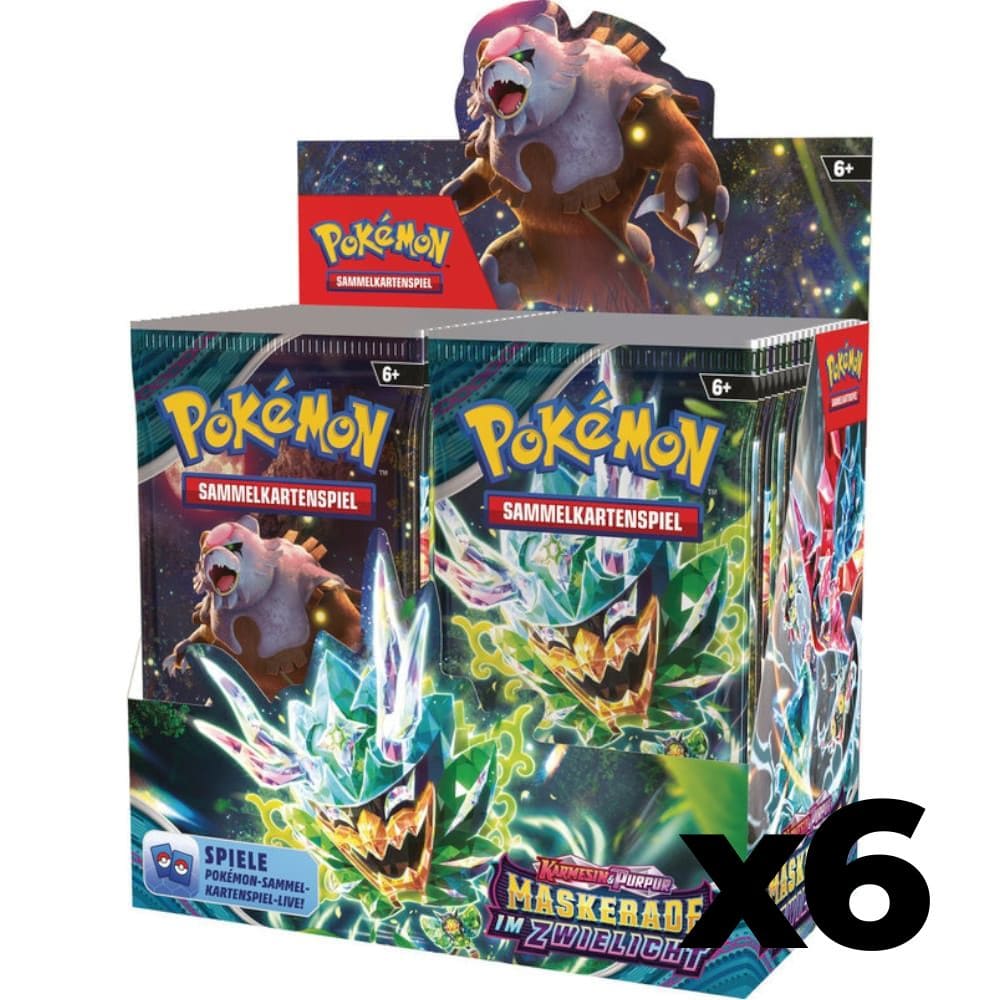 Pokemon Masquerade in the Twilight Case (6 Displays)