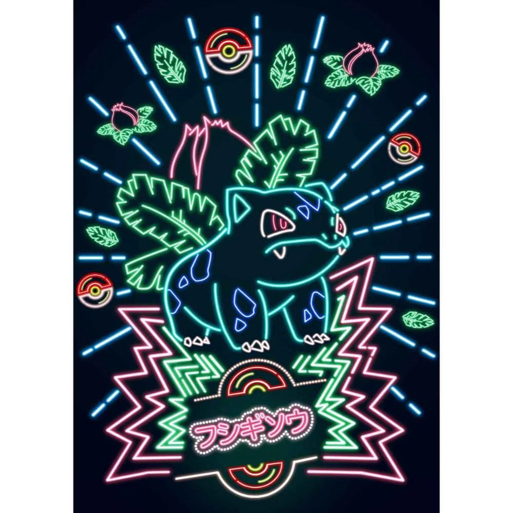 Acrylic Art Pokemon Ivy NEON