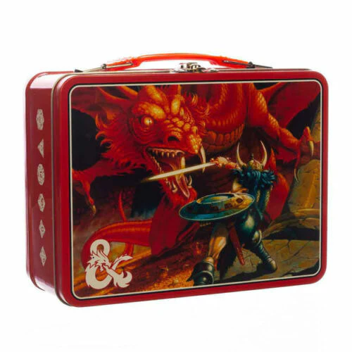 DUNGEONS & DRAGONS LARGE TIN TOTE