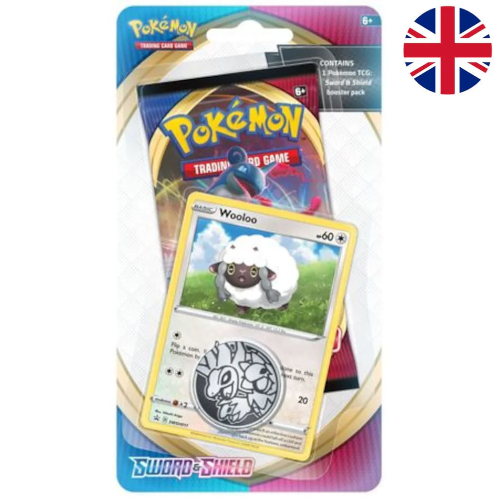 Pokemon Sword & Shield 1-Pack Blister Wooloo