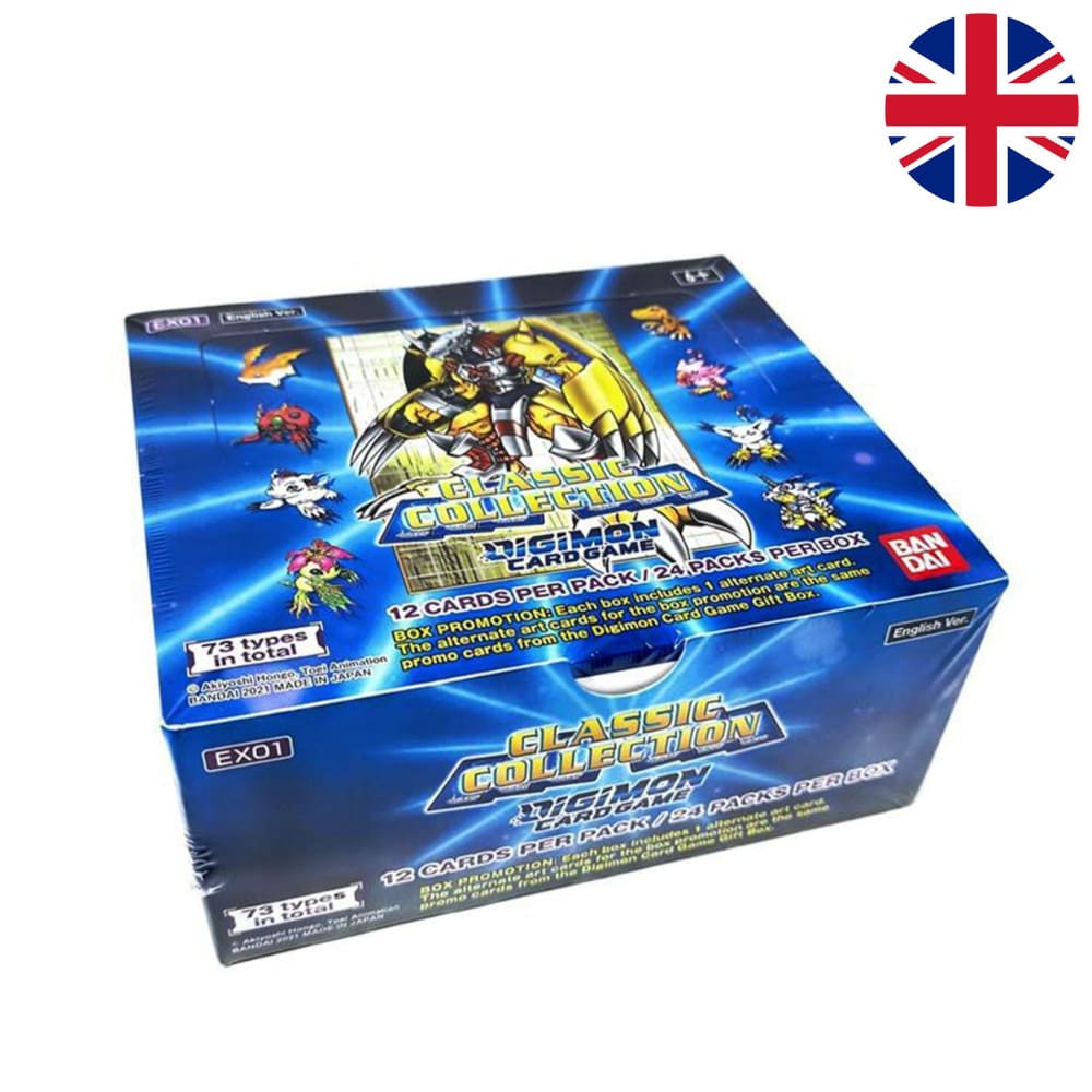 Digimon Classic Collection 24 display