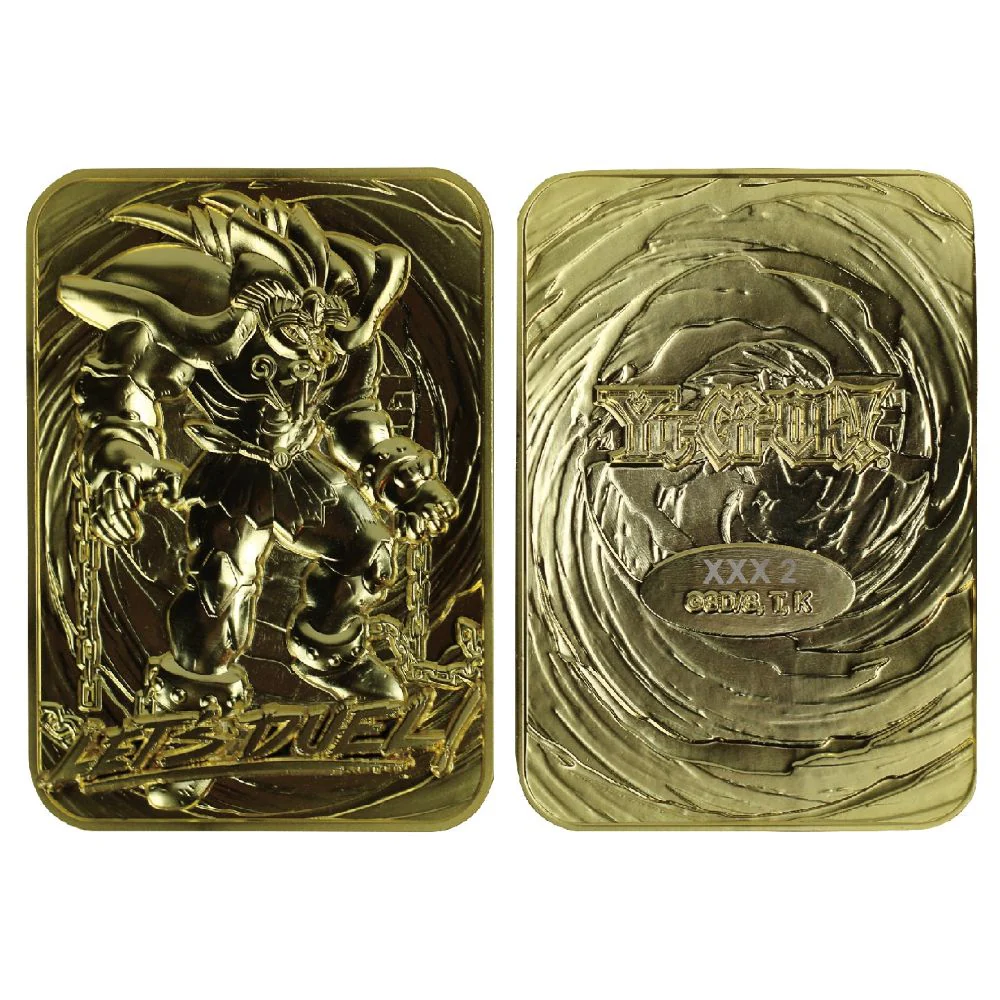 Yu-Gi-Oh! 24k Gold Plated Collectible Exodia