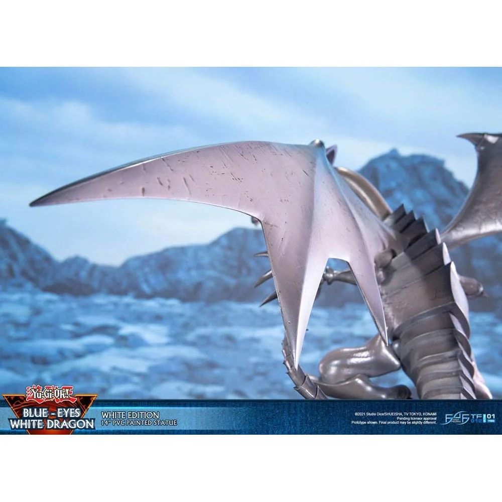 Yu-Gi-Oh! PVC Statue Blue-Eyes White Dragon White Edition 35cm