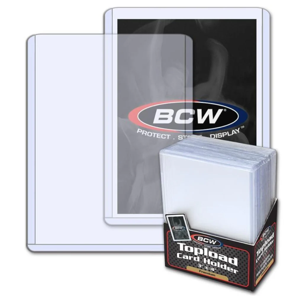 BCW Top loader 3x4
