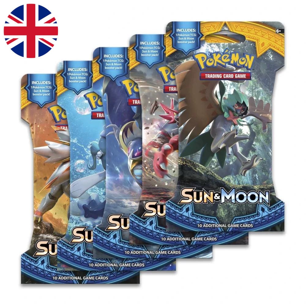 Pokemon Sun & Moon Sleeved Booster