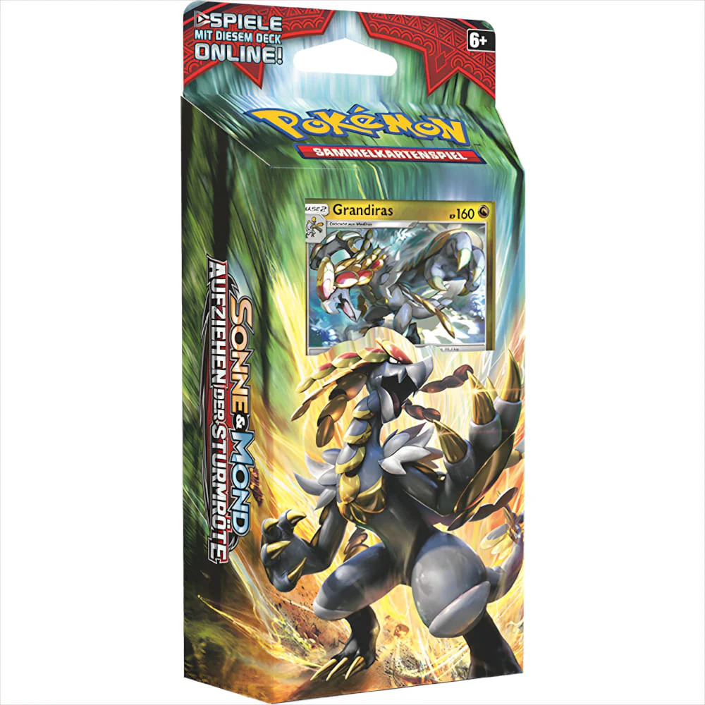 Pokemon Rushing the storm Themendeck Grandiras