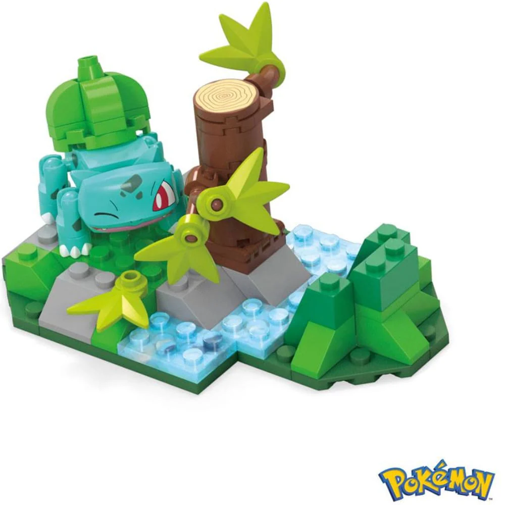 Pokemon Mega Construx Bauset Bulbasaur's Forest Fun