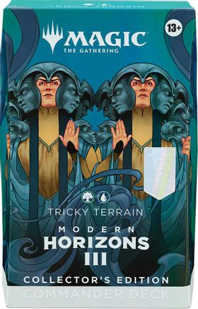 COLLECTOR'S EDITION TRICKY TERRAIN - MODERN HORIZONS 3 COMMANDER DECK