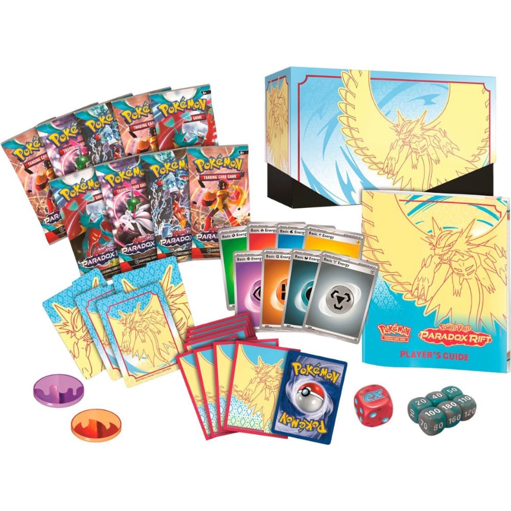 Pokemon Paradox Rift Elite Trainer Box Roaring Moon