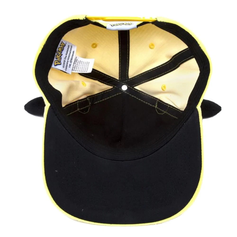 Pokémon Snapback Cap Pikachu Plush (Unisex)