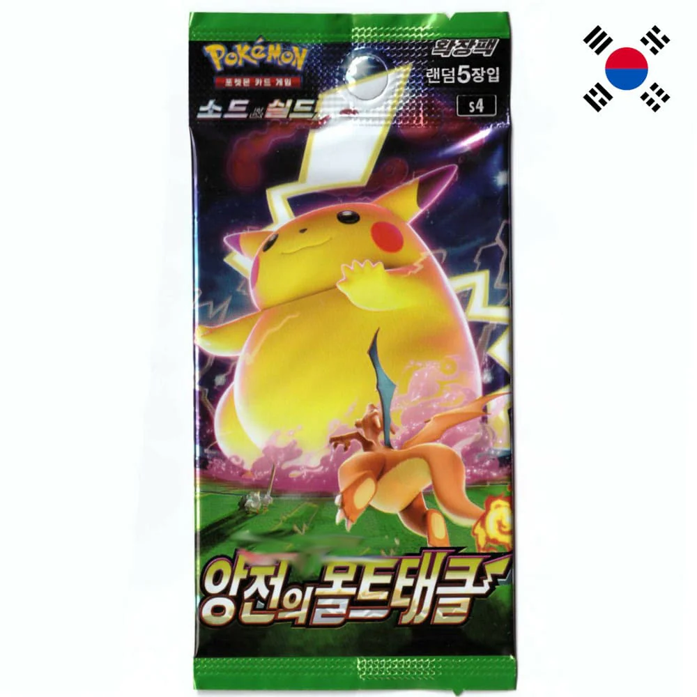 Pokemon Shocking Volt Tackle Booster Pack Korean