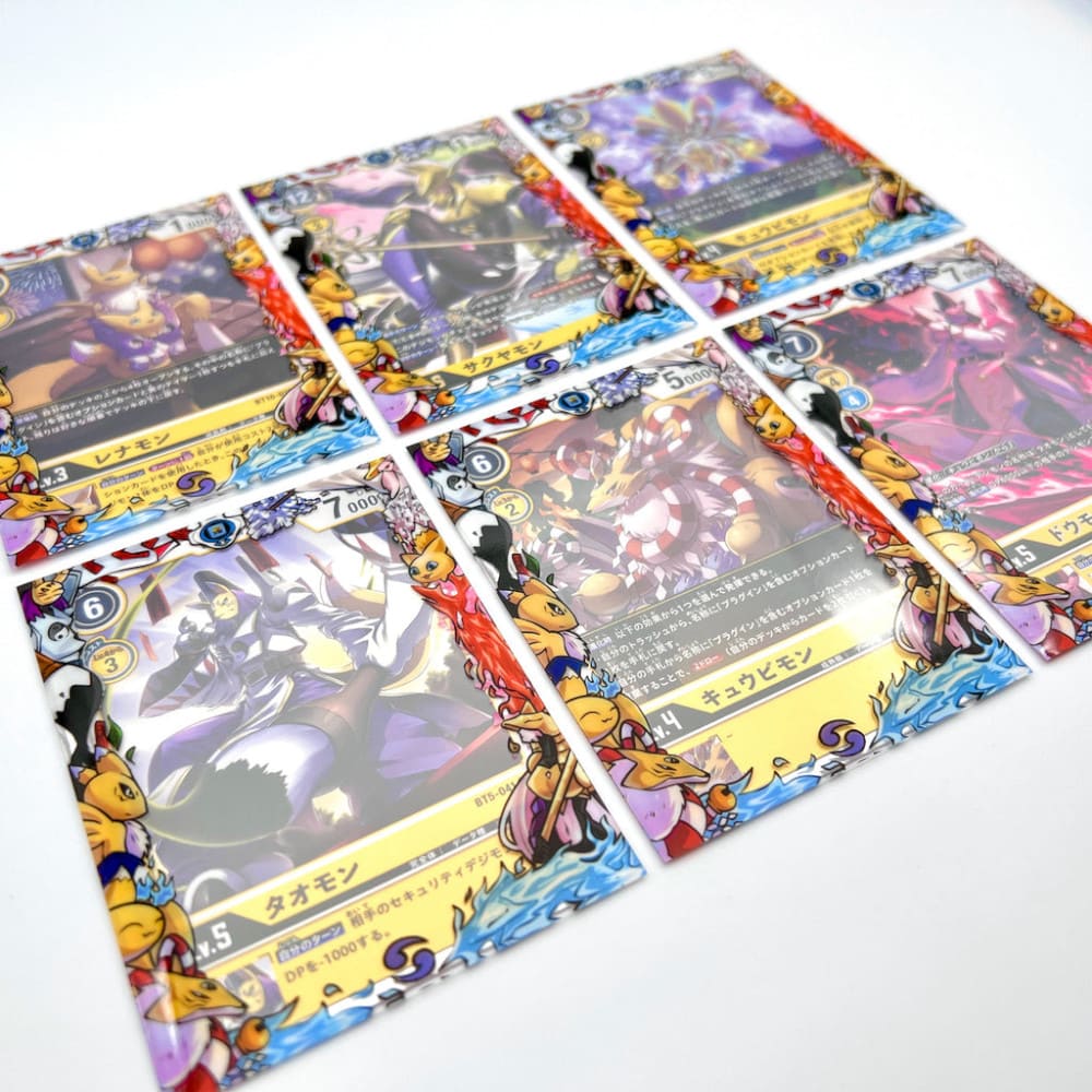 GuardUp Border Sleeves Yellow Fox Priestess 60 pieces