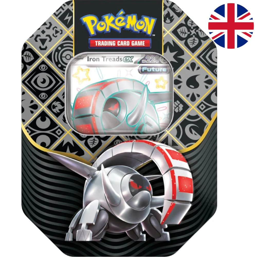Pokemon Paldean Fates News Box Iron Treads EX