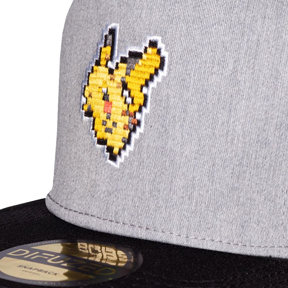 Pokémon Snapback Cap Pikachu Pixel (Men)