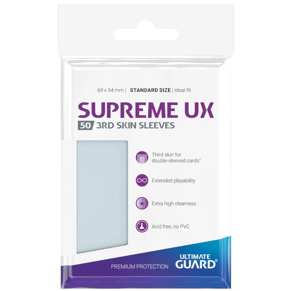 Ultimate Guard Standard Size Supreme UX 3rd Skin Sleeves 50 units