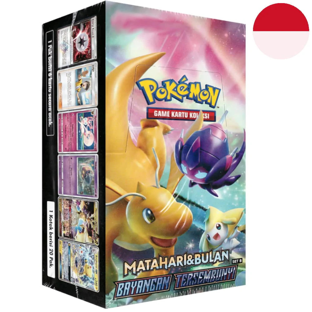 Pokemon Hidden Shadow (Set B) 20 display Indonesian