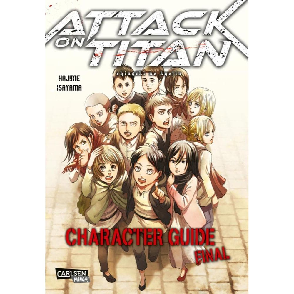 Attack on Titan Manga Character Guide Final German