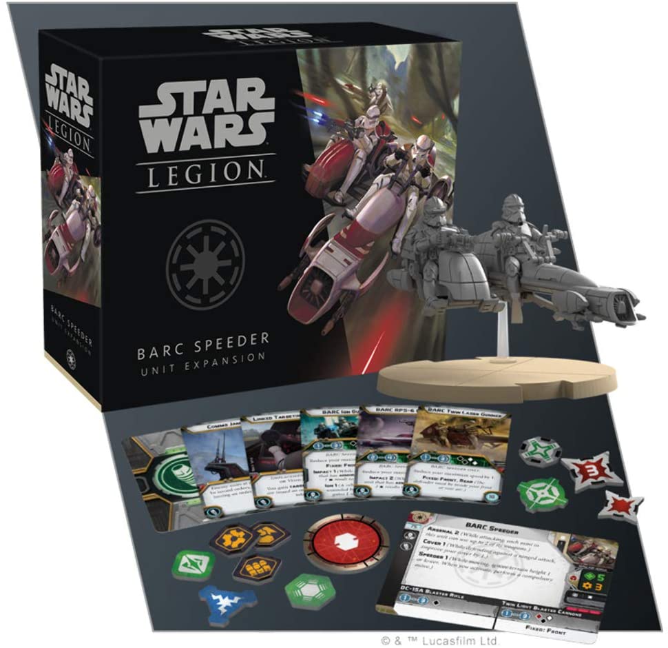 STAR WARS LEGION BARC SPEEDER