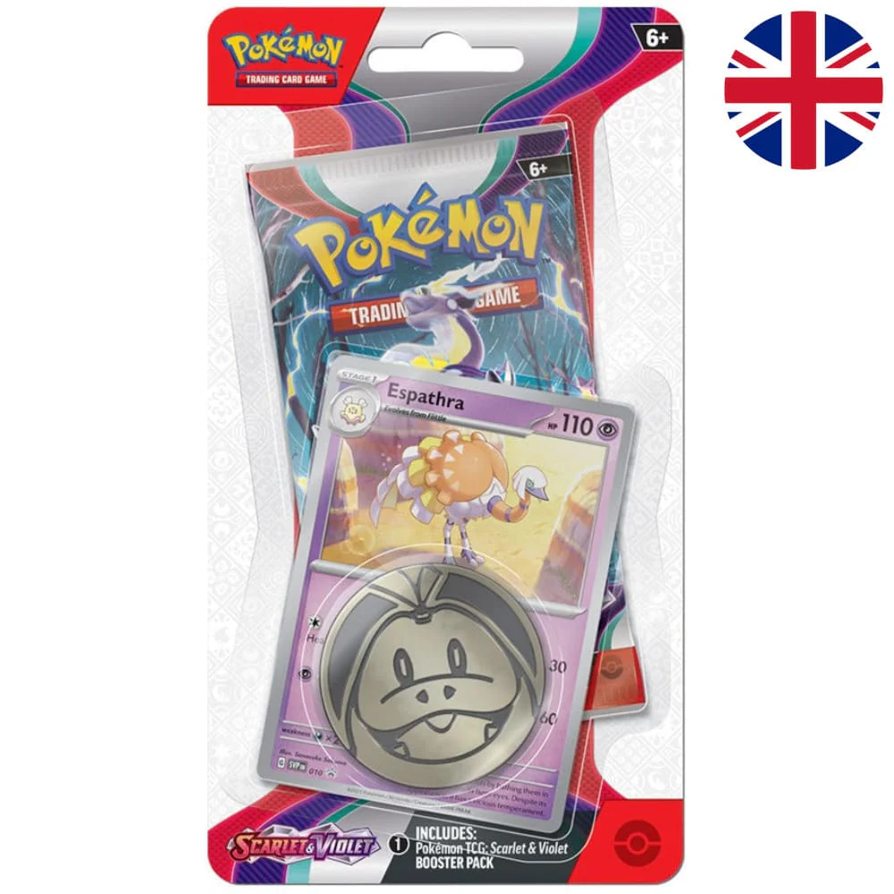 Pokemon Scarlet & Violet Checklane Blister Espathra