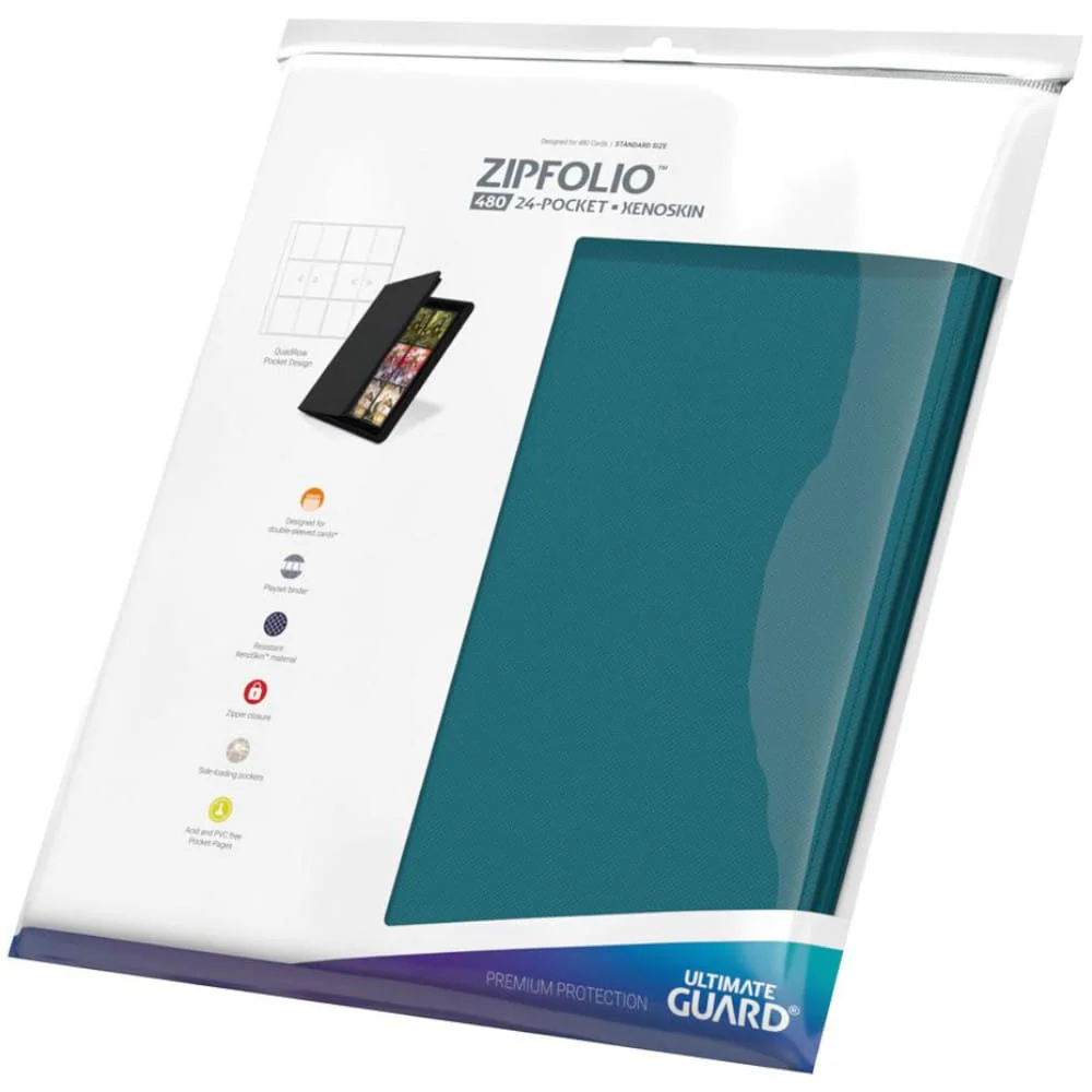 Ultimate Guard Zipfolio XenoSkin (QuadRow) 24-Pocket Multicolor