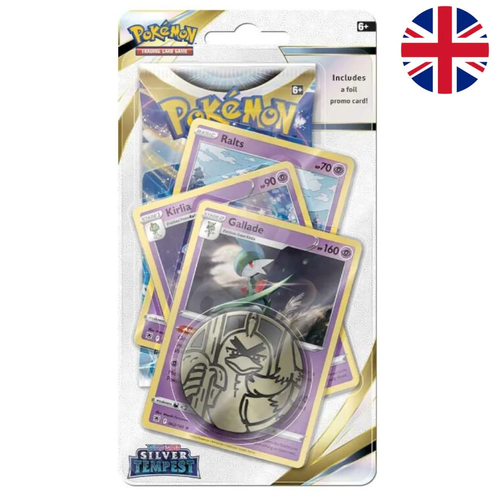 Pokemon Silver Tempest Checklane Blister Gallade