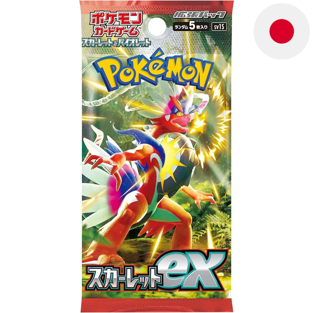 Pokemon Scarlet EX Booster Japanese