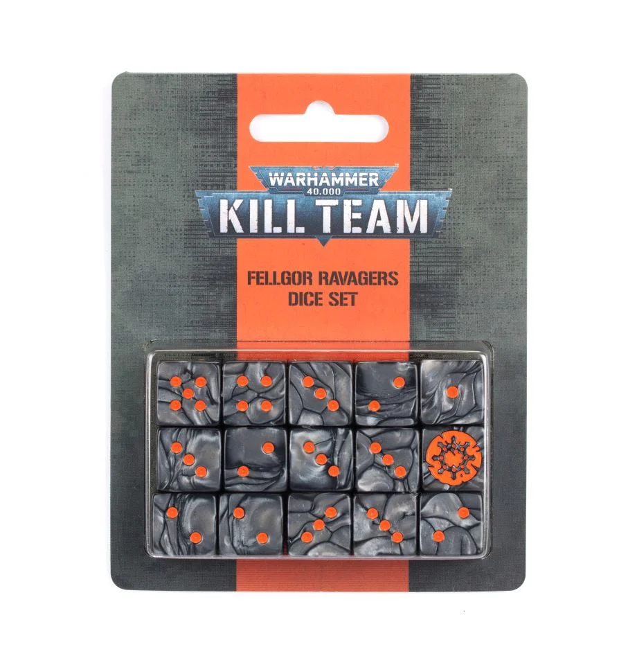 KILL TEAM FELLGOR RAVAGER DICE SET