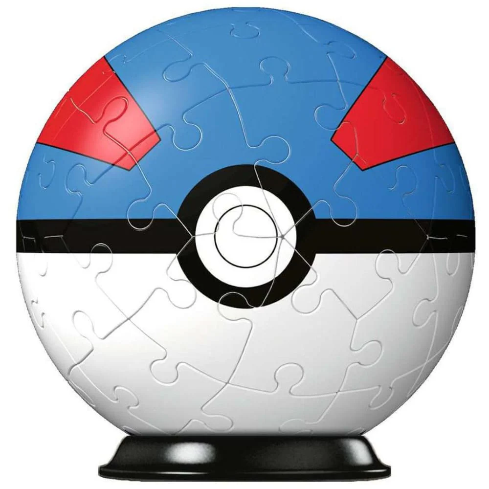 Pokemon 3D Puzzle Pokéballs Superball (55 pieces)