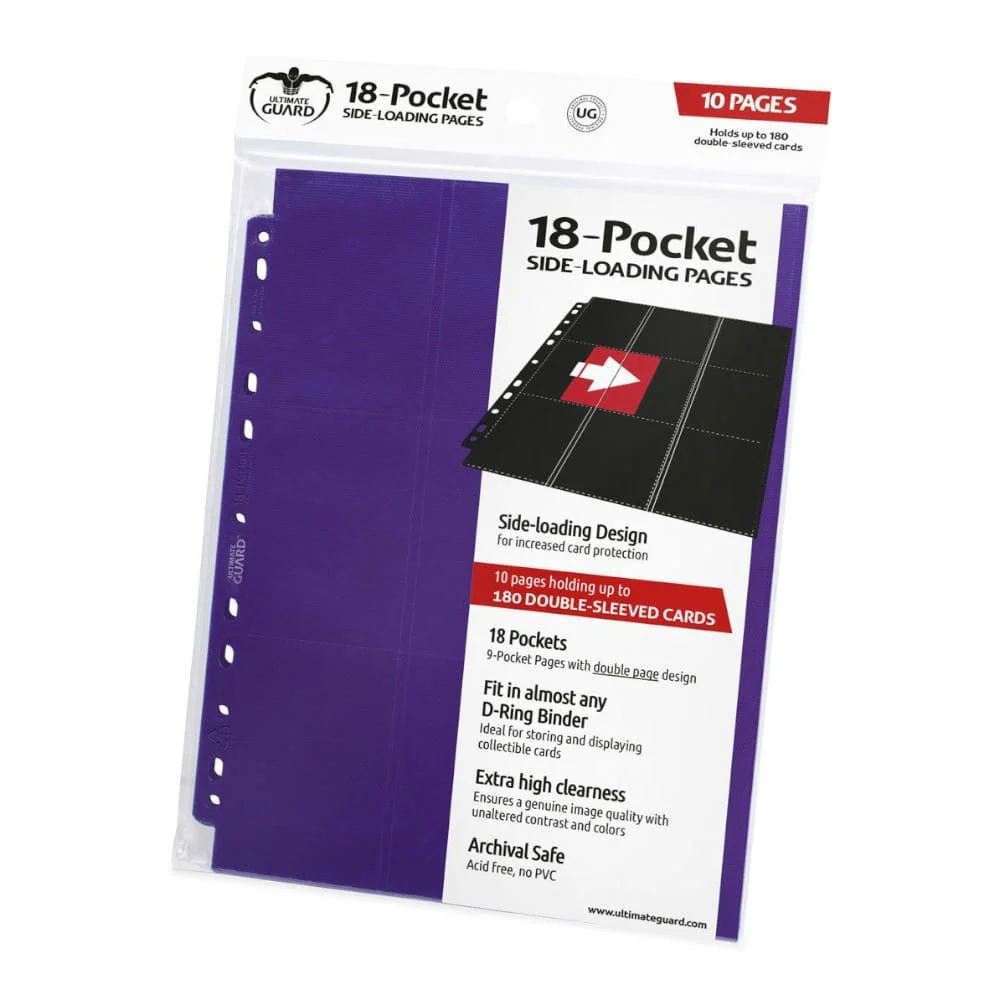 Ultimate Guard Side-Loading Pages 18-Pocket Multicolor