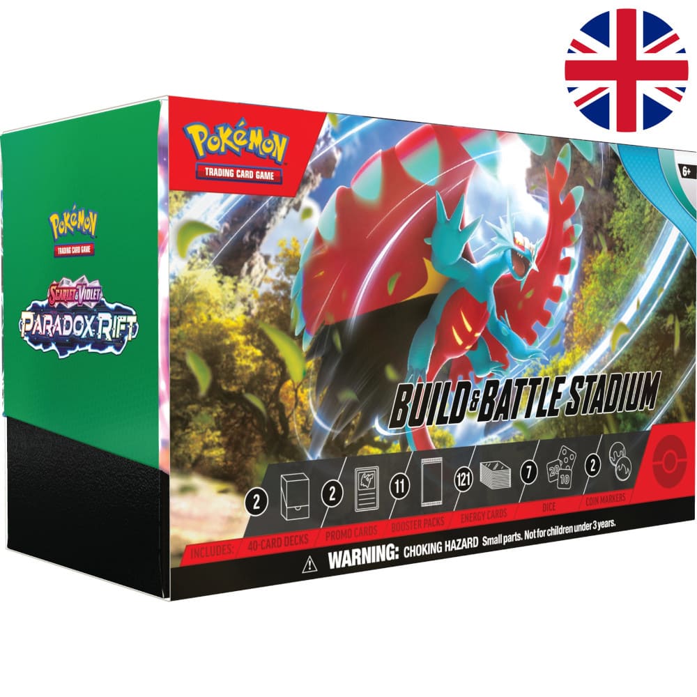 Pokemon Paradox Rift Build & Battle Stadium Box Release: 03.11.2023