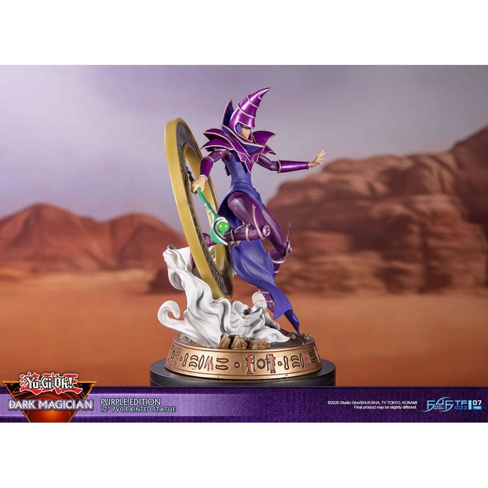 Yu-Gi-Oh! PVC Statue Dark Magician Purple Version 29cm