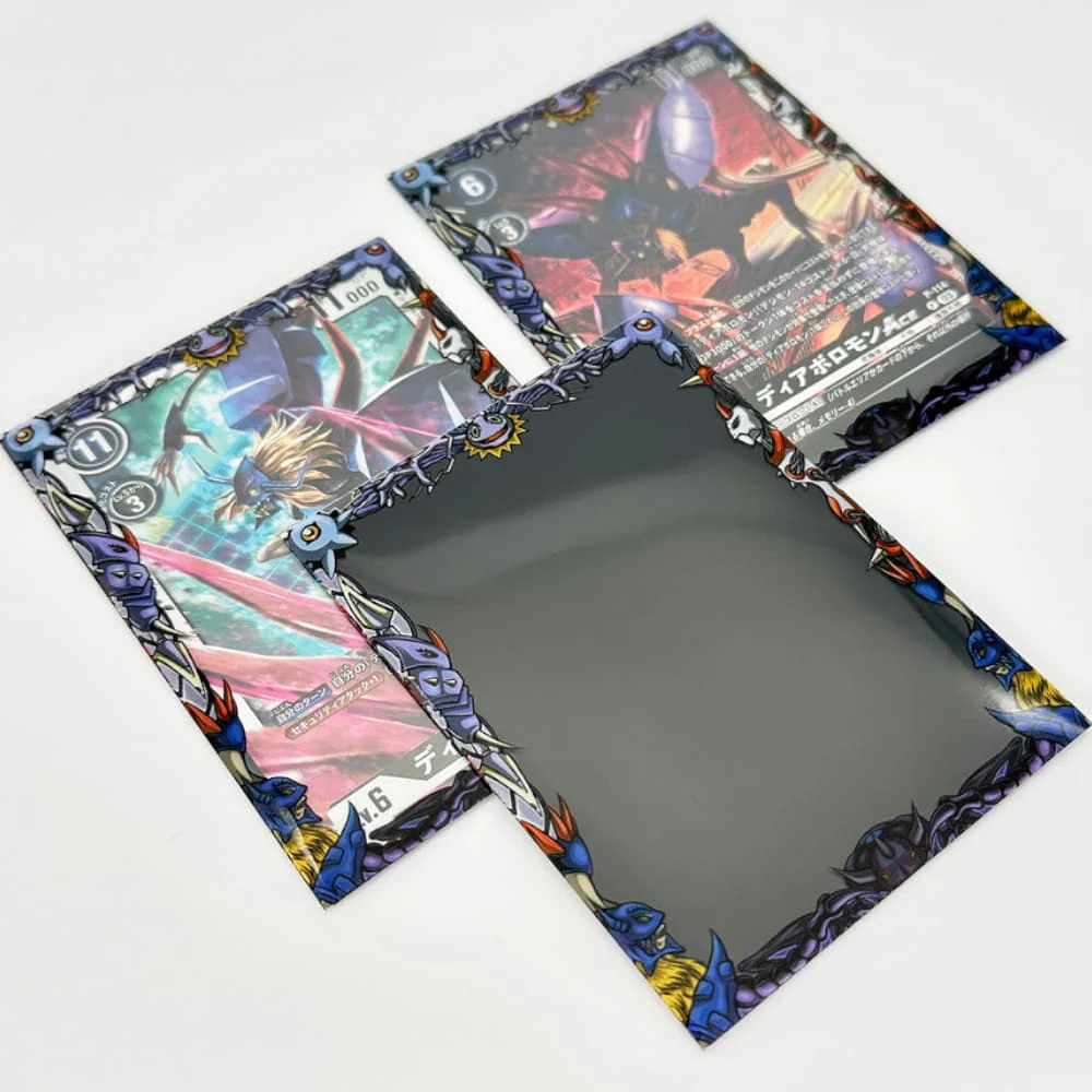 GuardUp Border Sleeves Diaboromon Evolutions 60 pieces