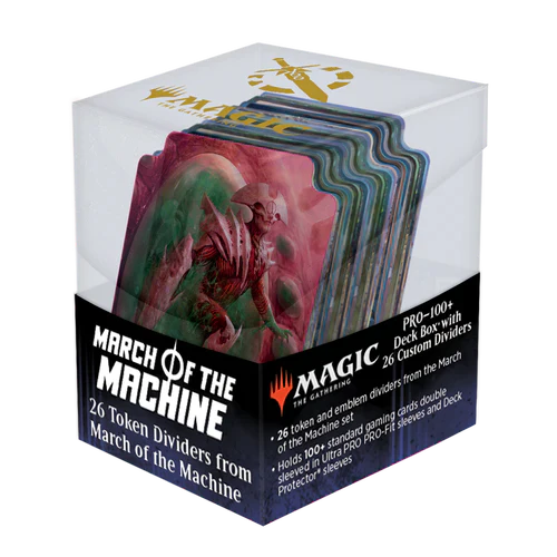 MARCH OF THE MACHINE TOKEN DIVIDERS & DECK BOX
