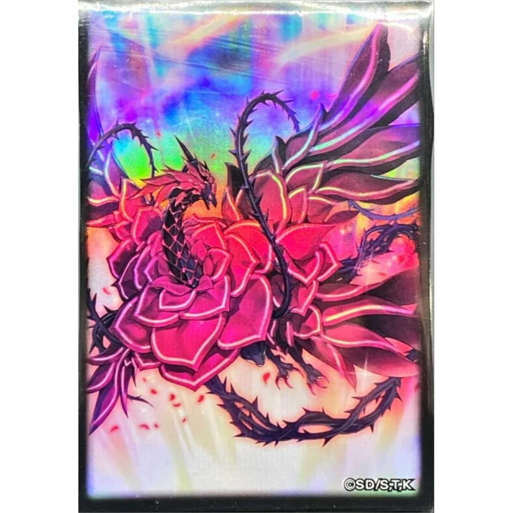Yu-Gi-Oh! OCG Sleeves: Blood Rose Dragon 100 pieces