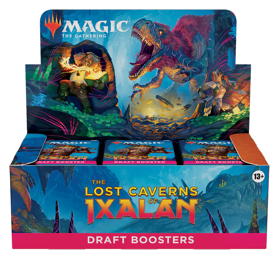 THE LOST CAVERNS OF IXALAN DRAFT BOOSTER BOX