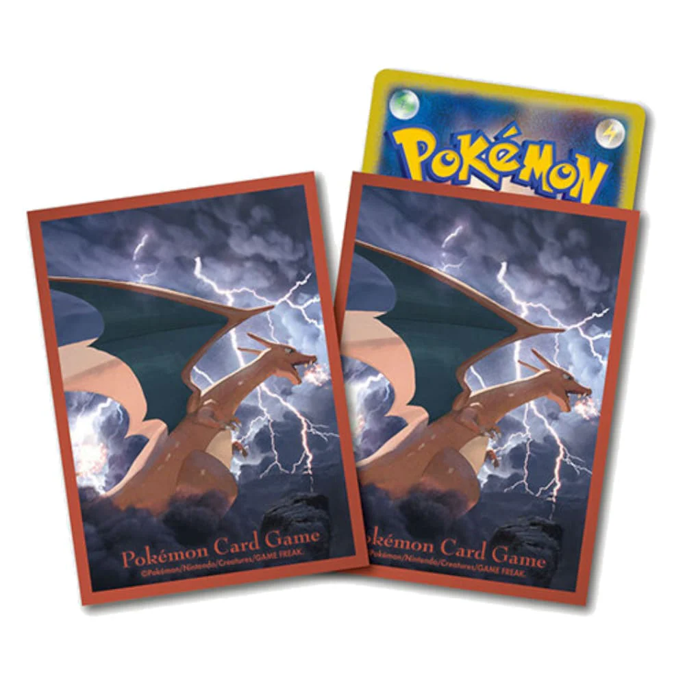 Pokemon Center Sleeves Flying Charizard 64 pieces