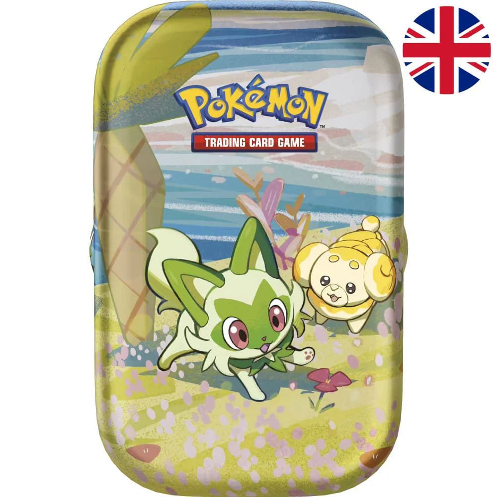 Pokemon Mini-Tin Paldea Friends Sprigatito & Fidough