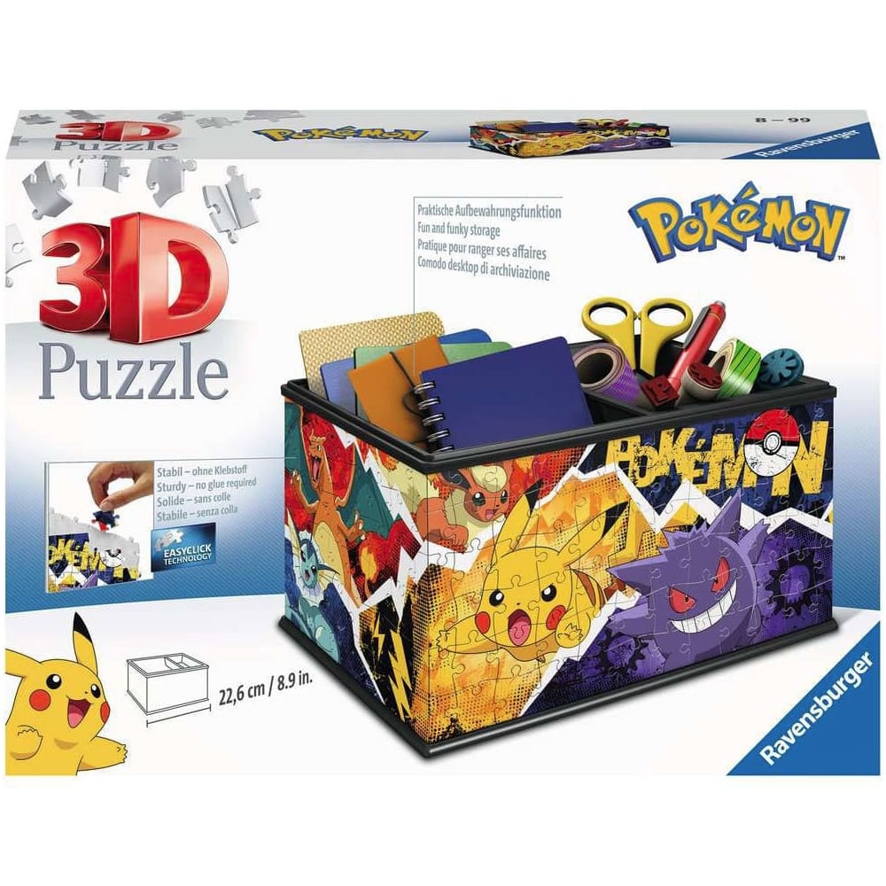Pokemon 3D Puzzle Storage box (216 parts)