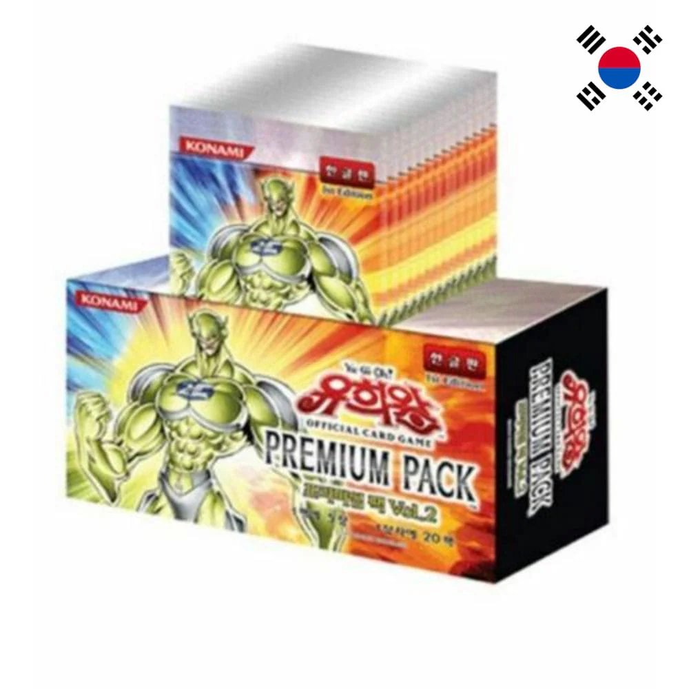 Yu-Gi-Oh! Premium Pack 2 20 display Korean