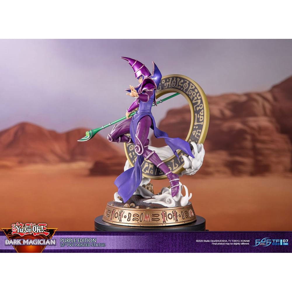 Yu-Gi-Oh! PVC Statue Dark Magician Purple Version 29cm