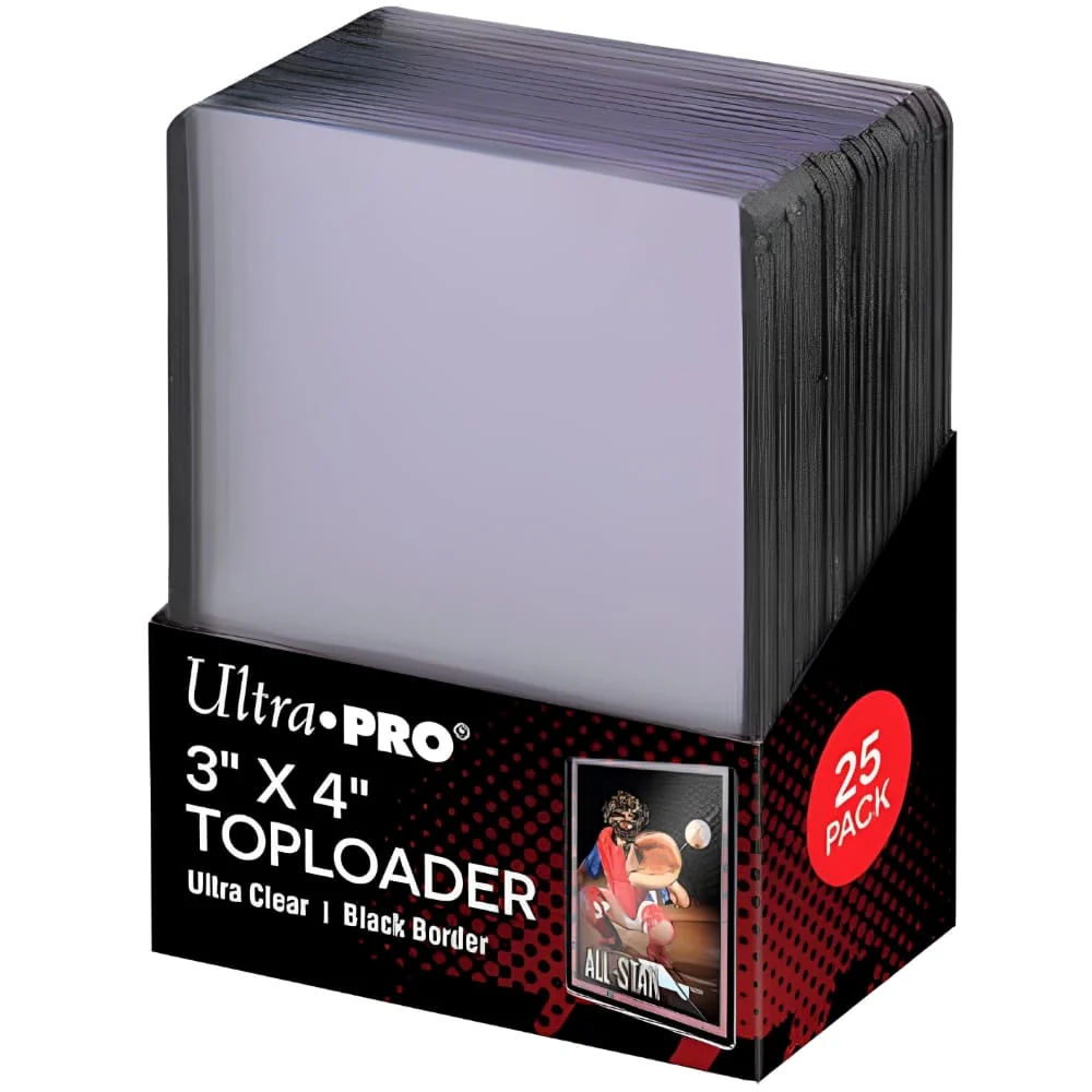 Ultra Pro Toploader Coloured Border 25 pieces